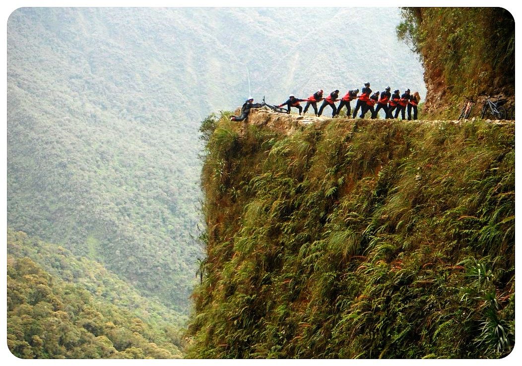 1. North Yungas Road, Bolivia (Death Road)