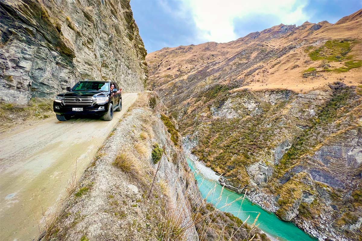 Skippers Canyon Road, New Zealand